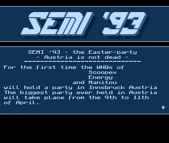 Semi 93 Invitation Intro