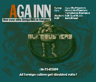 AGA Inn BBS Intro