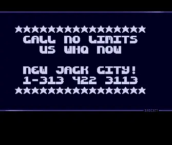 New Jack City BBS Intro