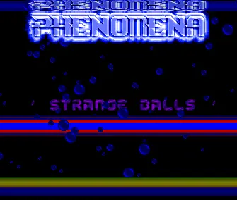 Strange Balls